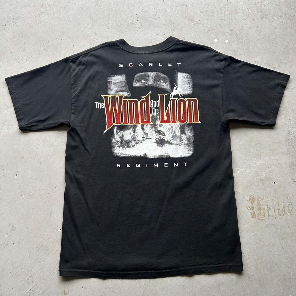 Vintage 1999 Scarlet Regiment The Wind And The Lion T-Shirt Size L